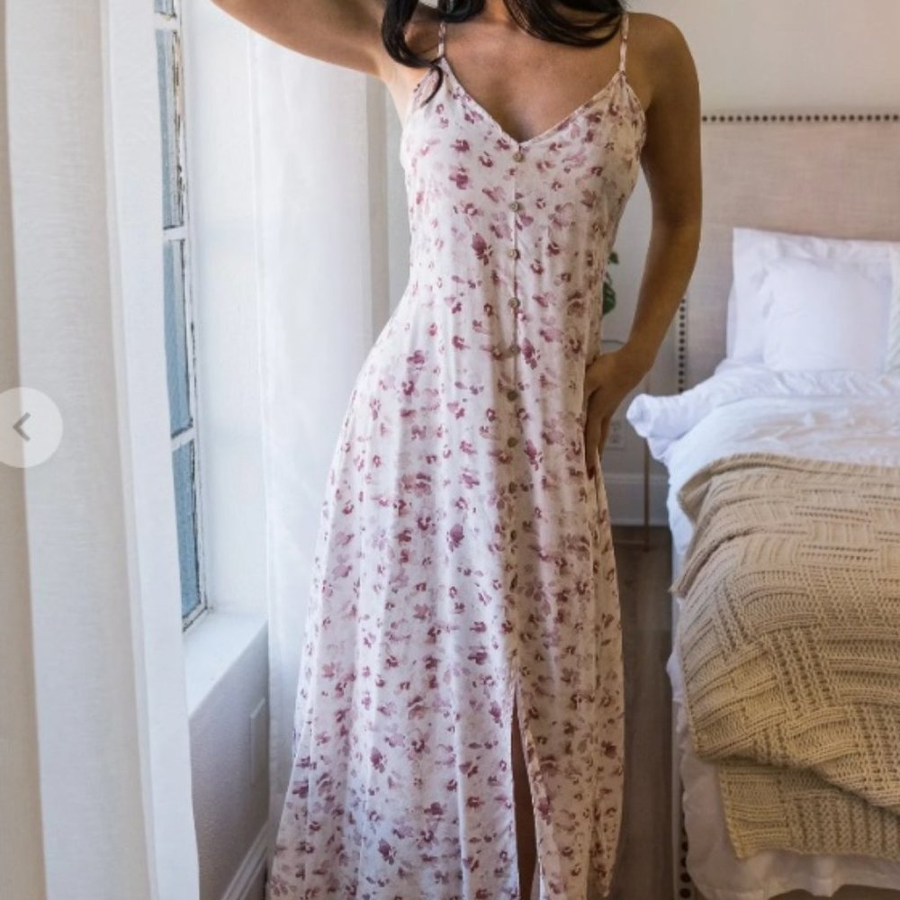 Sozy Em Midi Dress floral NWOT